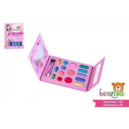 beauted Dětská sada líčení beauted paletka se zrcátkem na magnetické zavírání