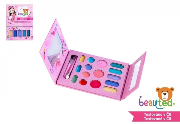 beauted Dětská sada líčení beauted paletka se zrcátkem na magnetické zavírání