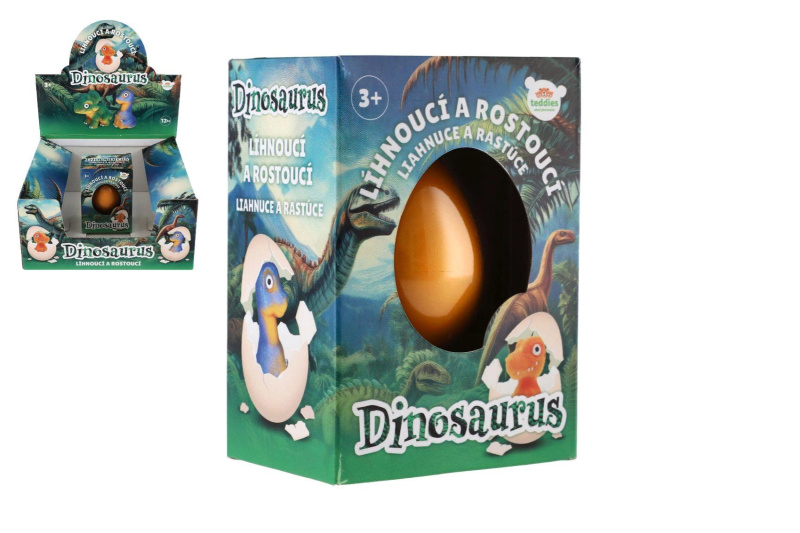 Vejce s rostoucím dinosaurem 6 cm