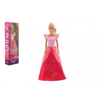 Teddies princezna Anlily plast 28cm červená