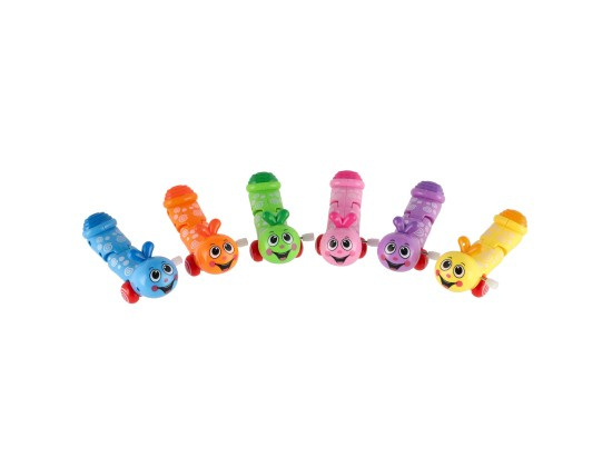 Teddies Červík na natažení lezoucí plast 13 cm