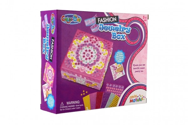 Teddies Kreativní sada šperkovnice s mozaikou s doplňky