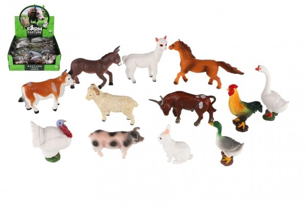 Plastová figurka domácí zvířátka mix druhů