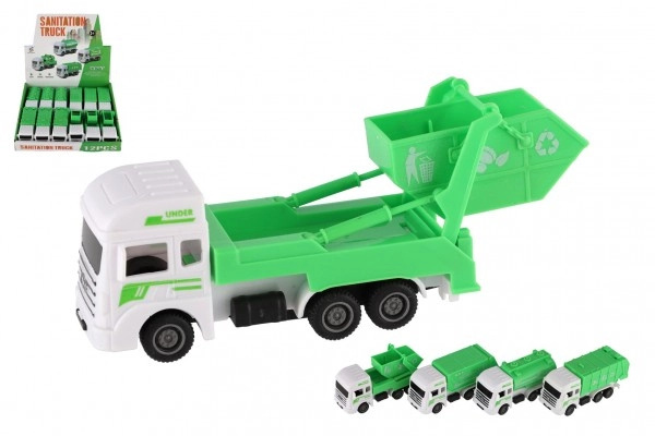 Teddies auto městské služby plast 12cm na zpětné natažení 4 druhy