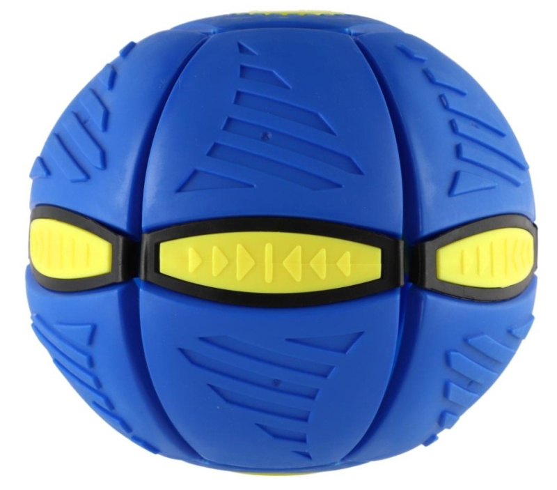 DiskMíč plastový modrý 22 cm – házej jako disk, chytej jako míč