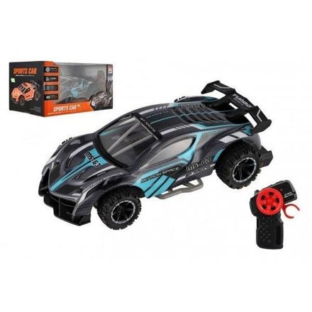 RC sportovní auto 2,4GHz šedo-tyrkysové 20cm – Šedo-tyrkysové