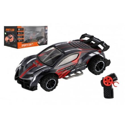 RC sportovní auto 2,4GHz šedo-tyrkysové 20cm – Šedo-červené