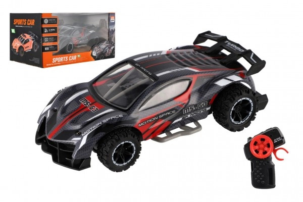 RC sportovní auto 2,4GHz šedo-tyrkysové 20cm – Šedo-červené