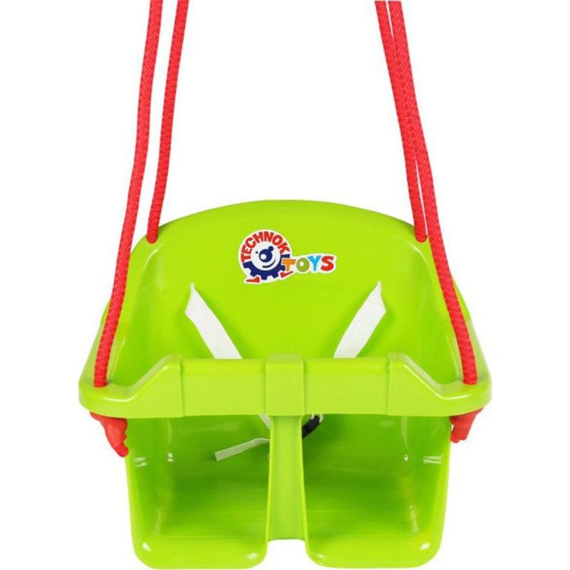 Houpačka Baby plast nosnost 20kg 36x30x29cm 24m+ – Zelená