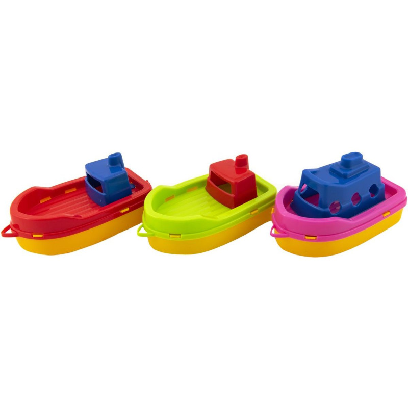 Loď/Člun do vody 3ks plast 14cm