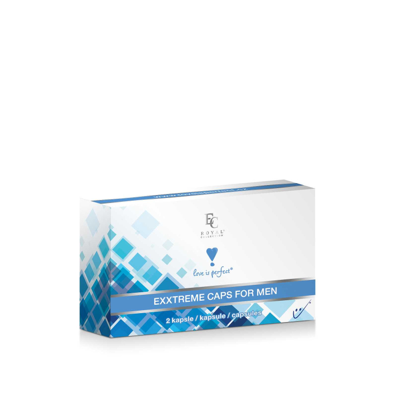 Afrodiziakální kapsle - Exxtreme Caps For Men 2 ks