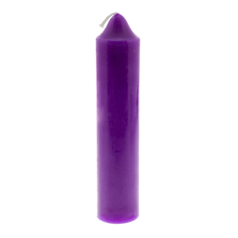 SM svíčka - SM candle Mia fialová