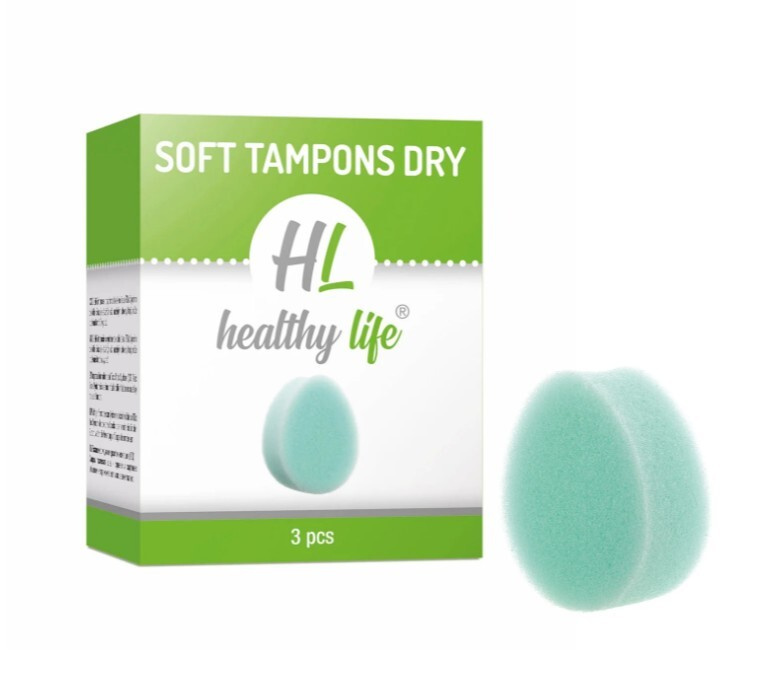 Healthy life Soft tampons Dry 3 ks