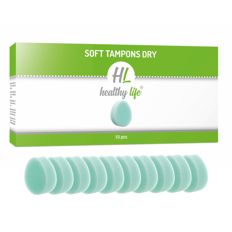 Healthy life Soft tampons Dry 10 ks