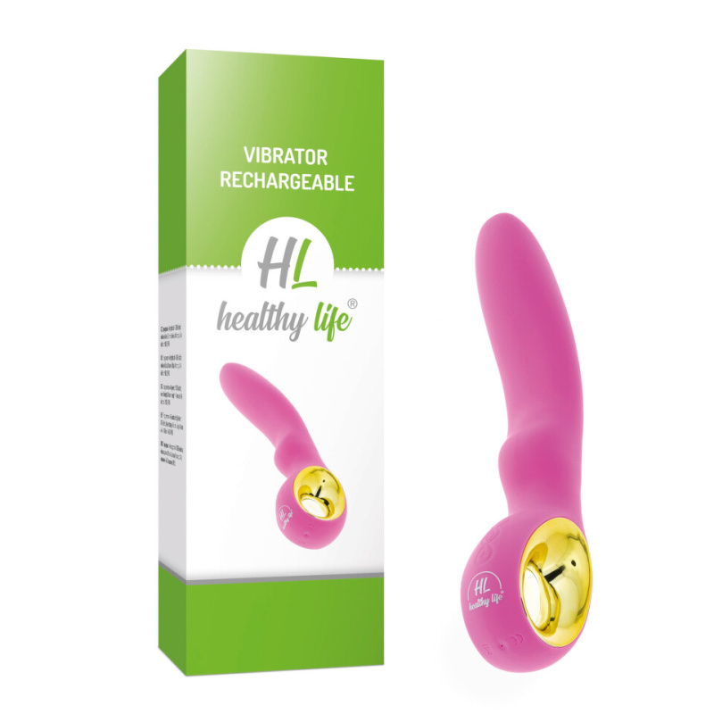 Vibrator Rechargeable pink 0601570103 Healthy Life