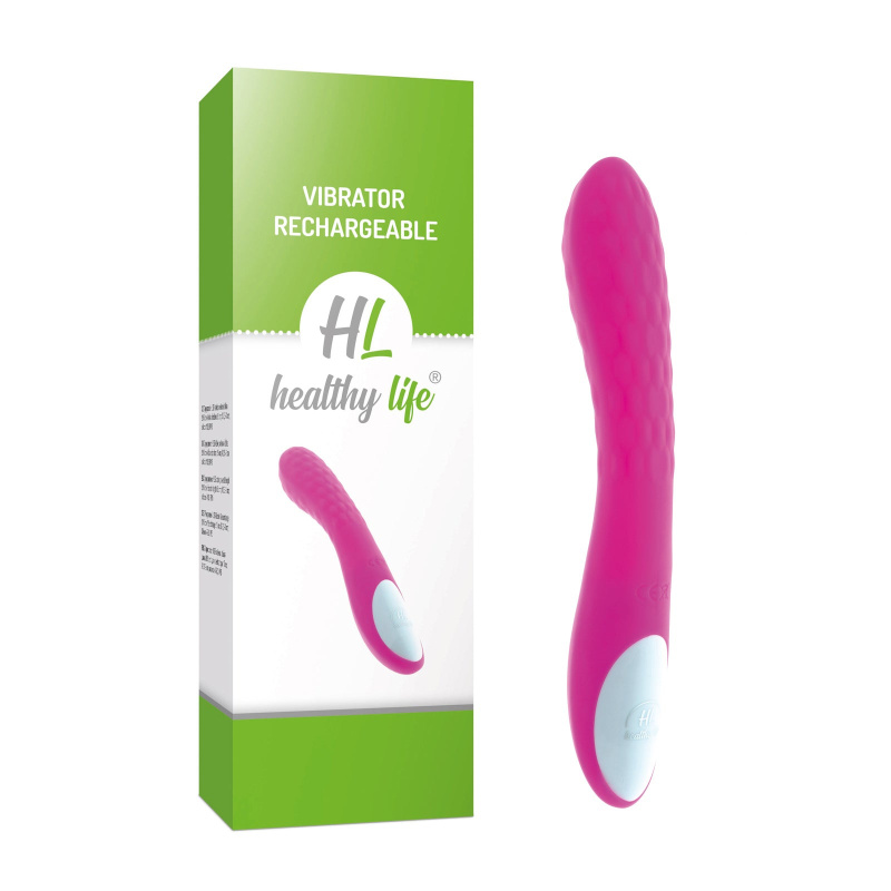 Healthy life Vibrator Rechargeable pink rose