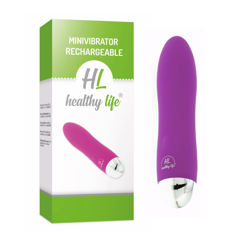 Healthy life Minivibrator Rechargeable purple