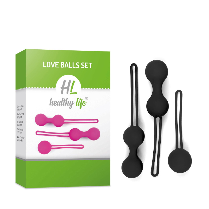 Healthy life Venus Love Balls set black
