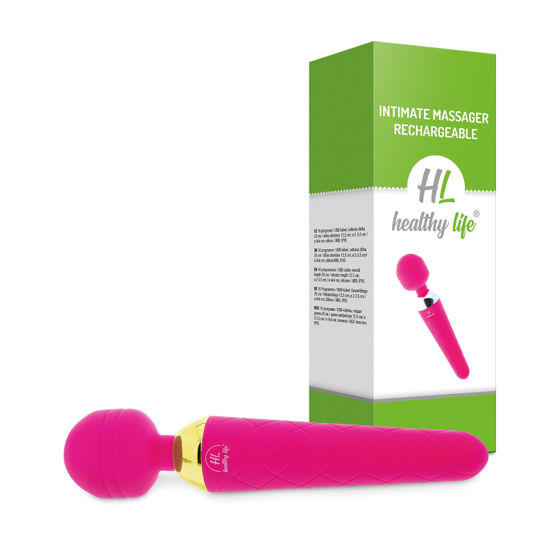 Healthy life Intimate Massager Rechargeable pink