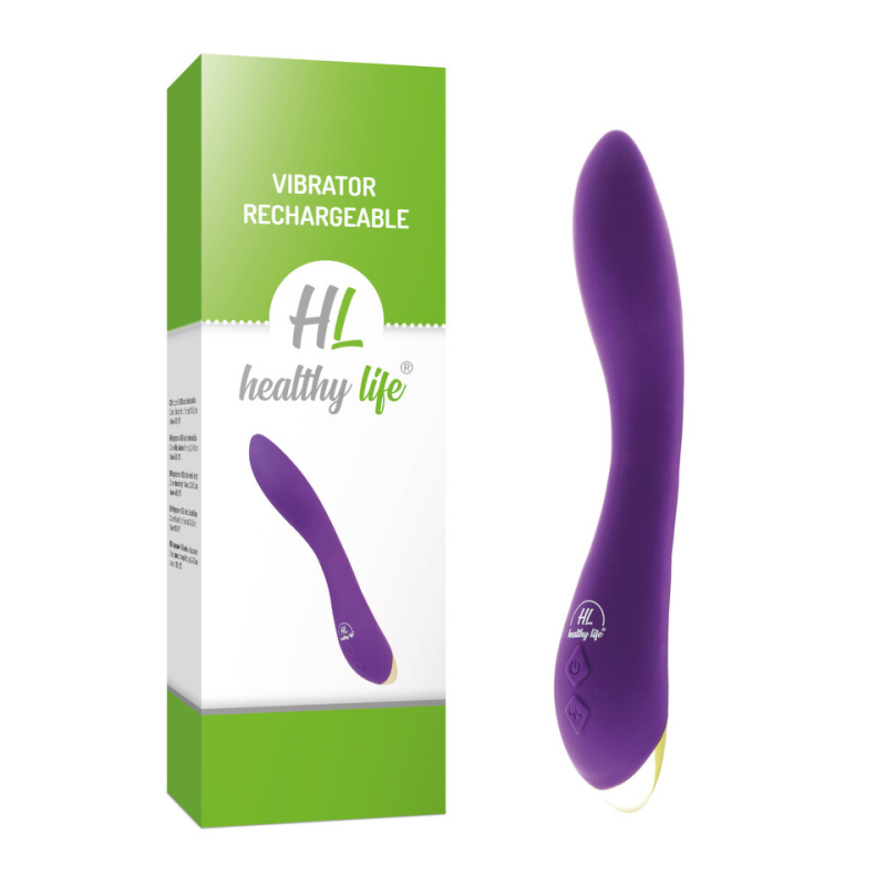 Healthy life Vibrator Rechargeable purple 0601570405