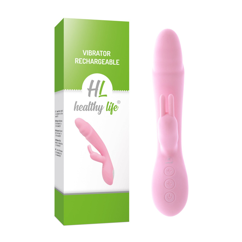 Healthy life Vibrator Rechargeable light pink 0602570803