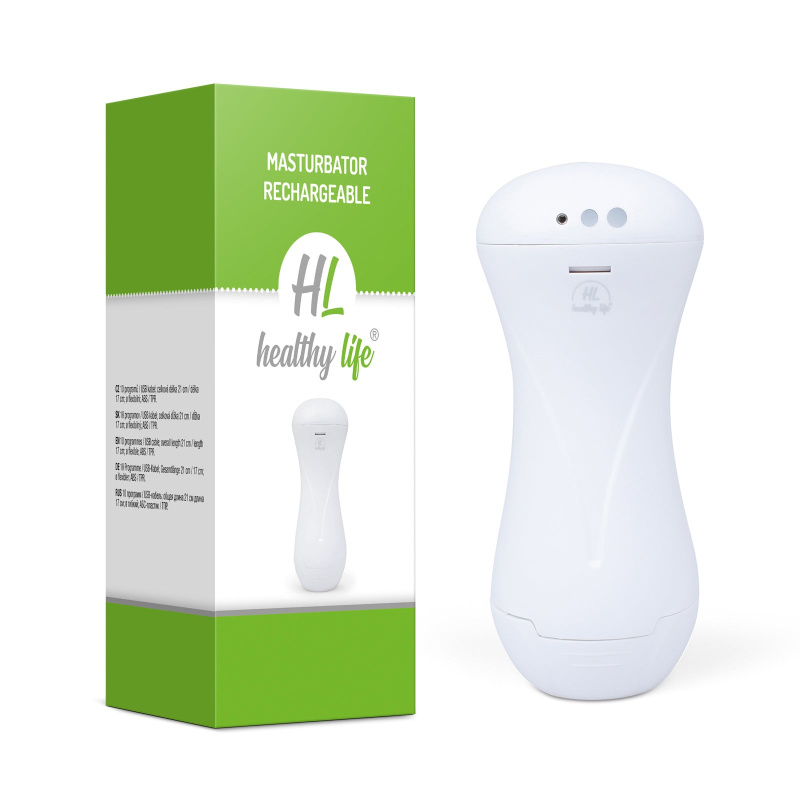 Healthy life Masturbator Rechargeable white 1505570101