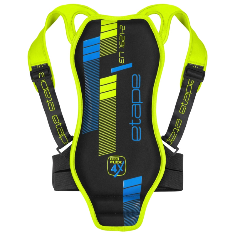 Dětský chránič páteře Etape Backbone černá-limeta L (140-158)