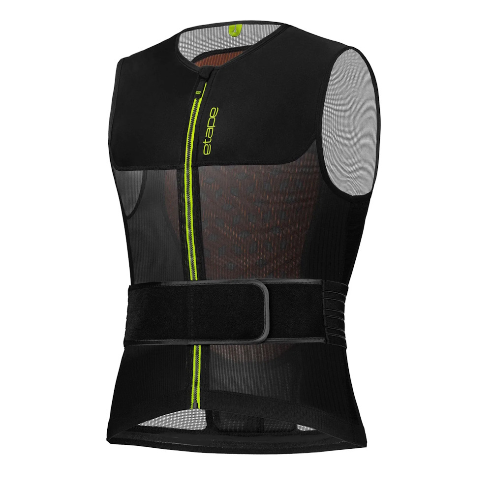 Chránič páteře s vestou Etape Spine Pro 3.0 černá/žlutá fluo L (160-180)
