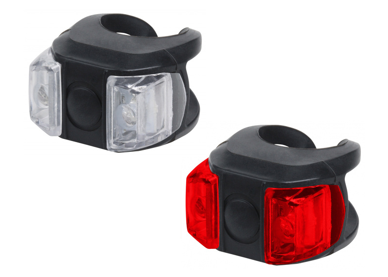 WISTA Sada světel na kolo 2 LED Dual