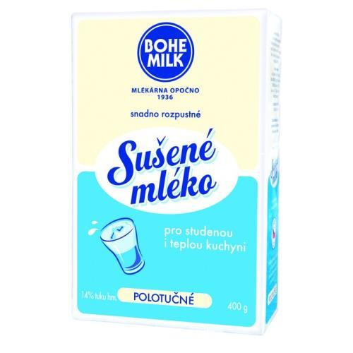 Bohemilk Mléko sušené polotučné