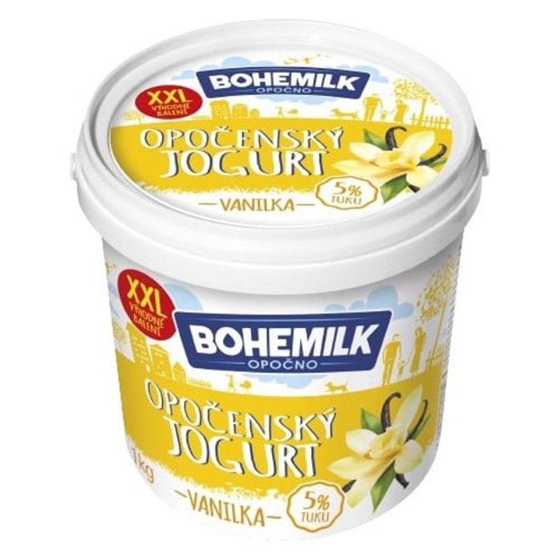 Bohemilk Opočenský vanilkový jogurt