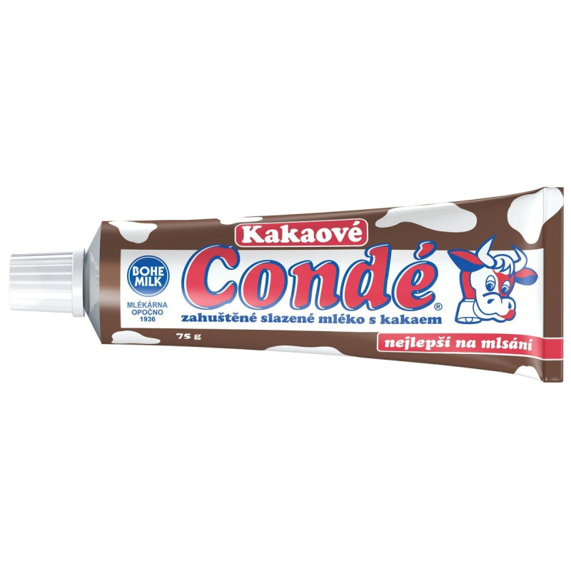 Bohemilk Kakaové condé zahuštěné slazené mléko s kakaem