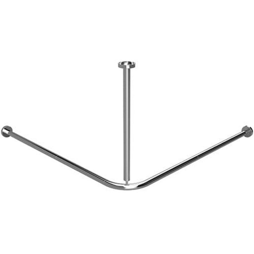 Tyč sprchového závěsu BEMETA stříbrná 101120231