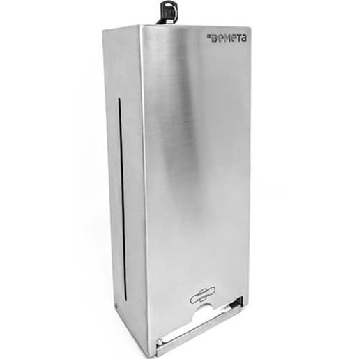 Zásobník na vložky Bemeta stříbrná nerez 101403285