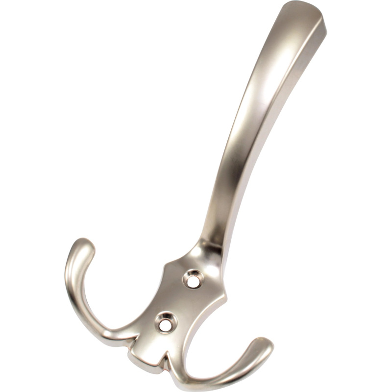 Hettich Nástěnný háček na kabáty Classic 1, zinek poniklovaný, 77 x 125 x 75 mm