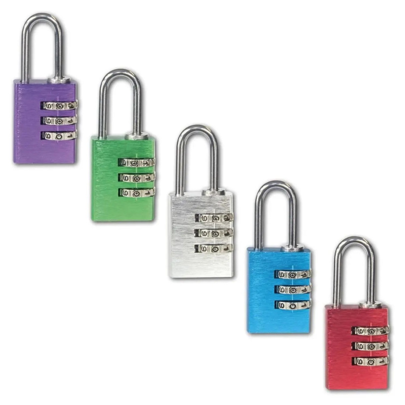 Richter Visací zámek 12002, 30 mm, 3 kódový, různé druhy, 1 ks