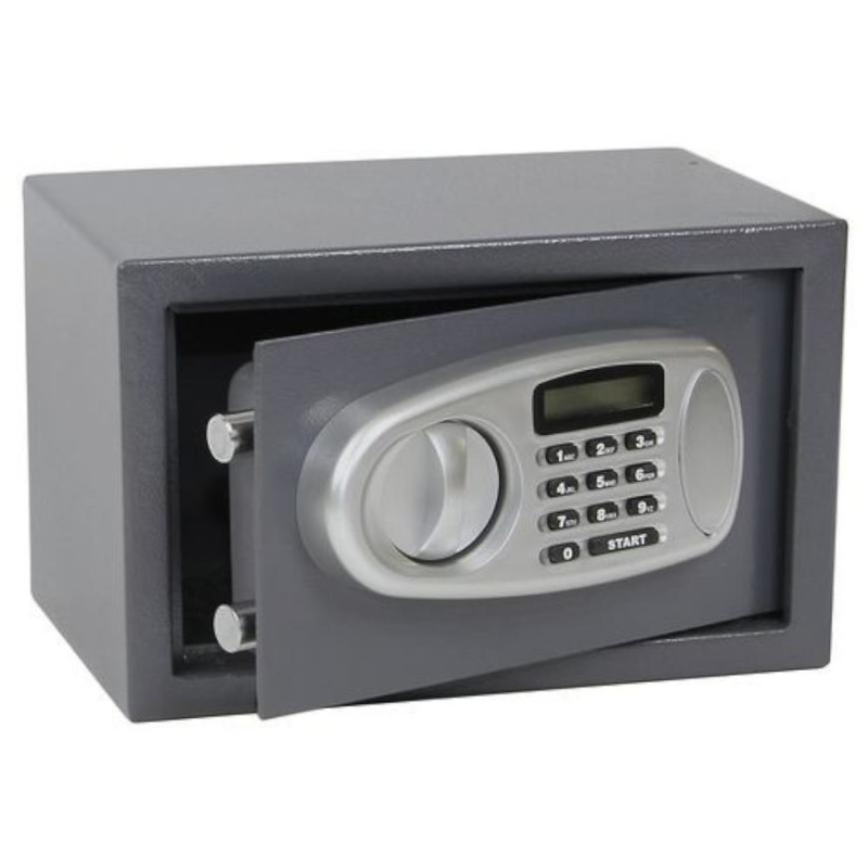 Elektronický sejf s LCD displejem RS.20.LCD - šedý