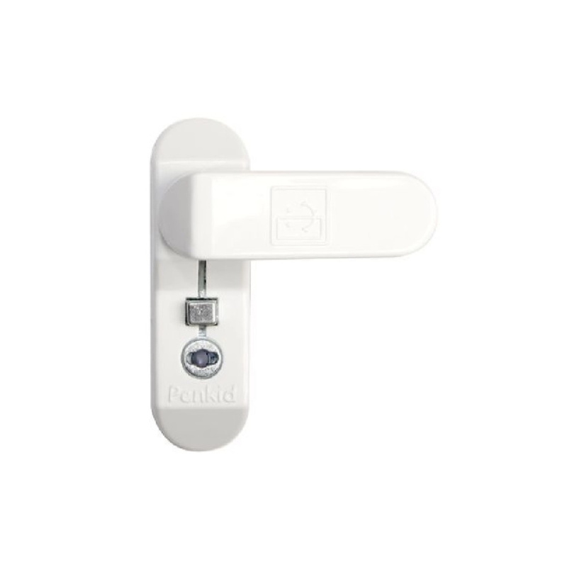 Richter Czech Okenní bezpečnostní závorový zámek, bílý