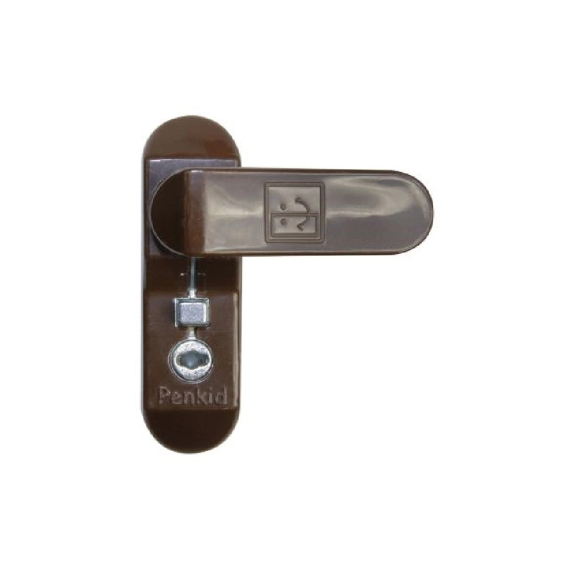 Richter Czech Okenní bezpečnostní závorový zámek, tmavě hnědý