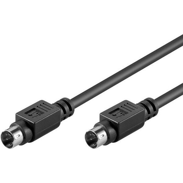 PremiumCord S-Video/S-Video kabel 3m černý