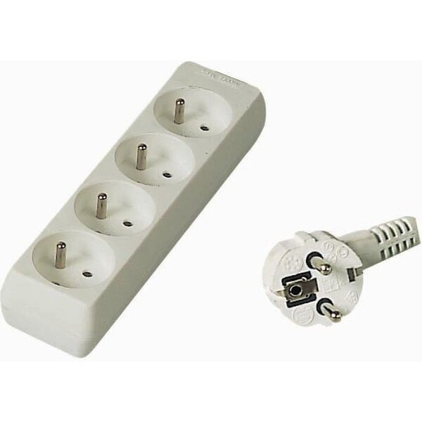 Prodlužovací přívod 230V, 7m,4 zásuvky