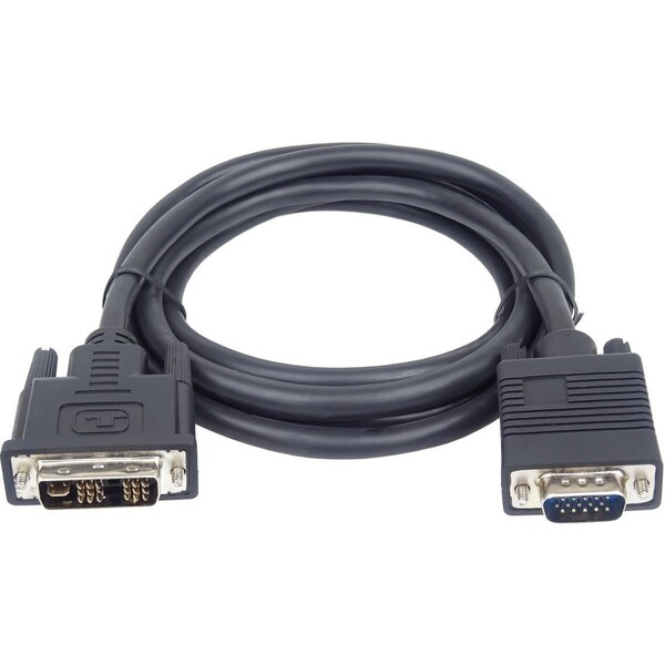 PremiumCord DVI-I/VGA kabel 2m černý