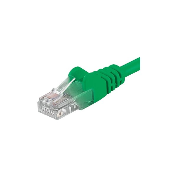 PremiumCord Patch kabel UTP RJ45-RJ45 CAT6 1m zelená