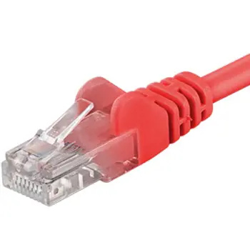 PremiumCord sp6utp020R Červená