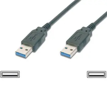 PremiumCord kabel USB 3.0 A male - USB 3.0 A male 5Gbps 3 m černá