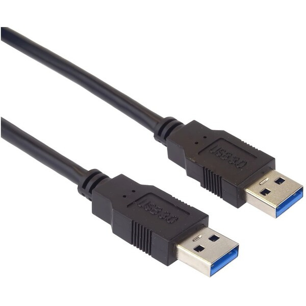 PremiumCord kabel USB 3.0 A male - USB 3.0 A male 5Gbps 3 m černá