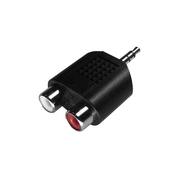 PremiumCord adaptér 3,5mm Stereo jack male - 2x Cinch female