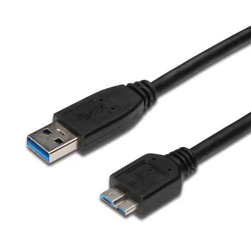 PremiumCord ku3ma2bk USB 3.0 A - Micro B, propojovací M/M, 2m Černá
