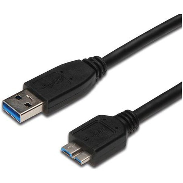 PremiumCord ku3ma3bk Micro USB 3.0 5Gbps USB A - Micro USB B, MM, 3m Černá