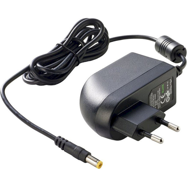 PremiumCord 230V / 24V stejnosměrný napájecí adaptér černý Černá